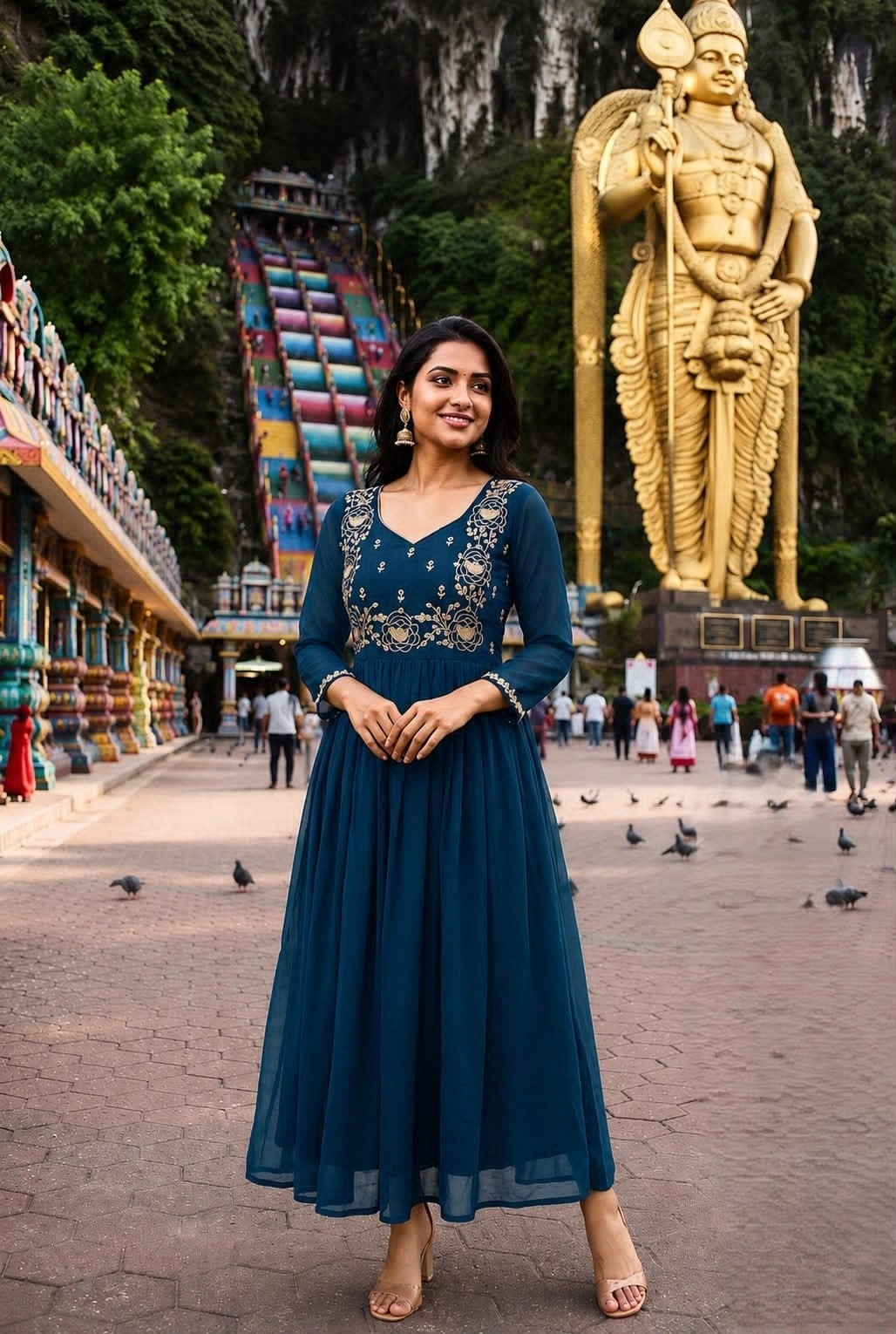 Long Gown Batu Caves